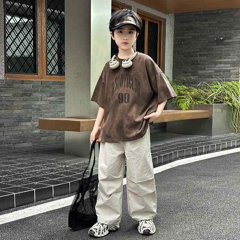 キッズ 半袖 Tシャツ 短パン セットアップ 男の子 夏 綿 ズボン 上下セット 子供服 接触冷感 涼しい 2点セット 普段着 部屋着