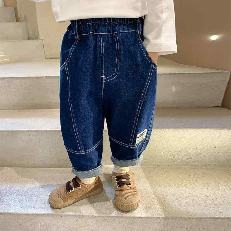 子供服 ジーンズ 女の子 デニムパンツ 春秋 ロングパンツ 80~140cm コットン 普段着 レトロブルー