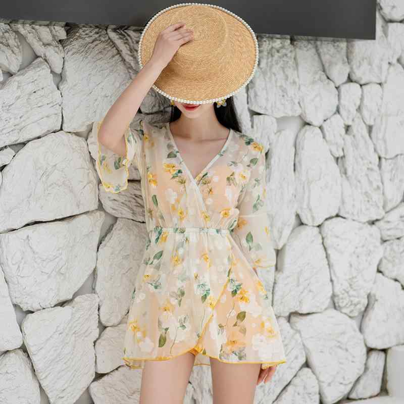 海水着 レディース セパレート ビキニ 3点仕掛ける 体型押しかぶせる 見せびらかす慎みぶかい 取り合わせ押しかぶせる 水浴び 海水浴 スウィミングプール スイムウェア 競泳 読み合わせる用 20代 30代 40代 水着-レディースファッション
