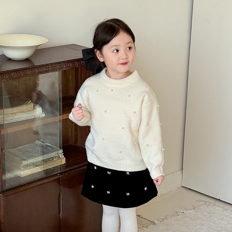 子供服 女の子 ニット セーター スカート セットアップ 秋冬 かわいい おしゃれ 普段着 長袖 80cm 90cm 100cm 110cm 120cm 130cm 140cm
