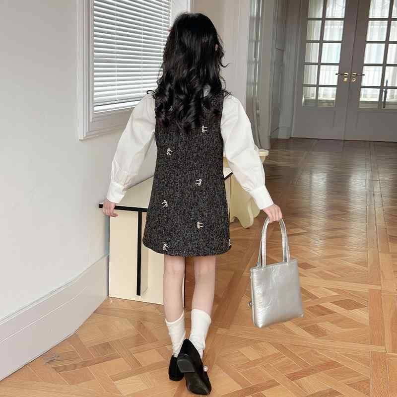 ワンピース キッズ 女の子 セットアップ 2点セット チュール Aライン 春夏 ノースリーブ 発表会 結婚式 かわいい おしゃれ