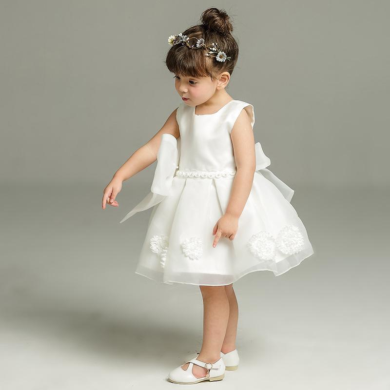 子供用ドレス ベビー セレモニー フォーマル 結婚式 発表会 プリンセス チュール スカート ワンピース チュールスカート ノースリーブ Aライン 春夏 かわいい 0歳 1歳 2歳