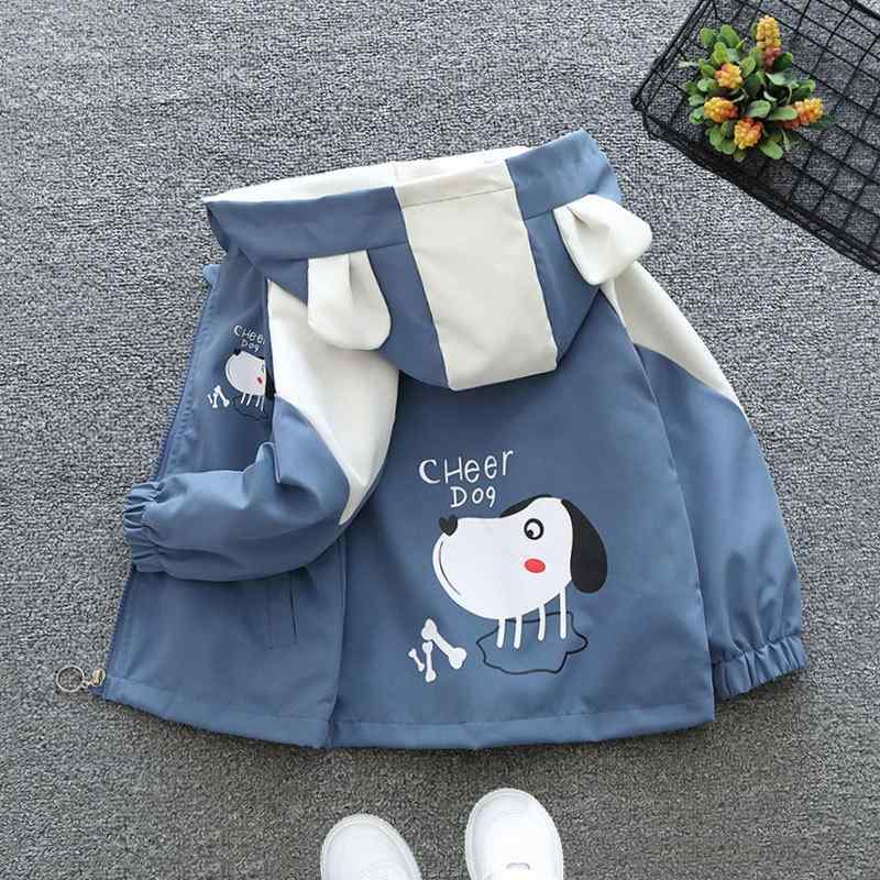 子供服 ジャケット キッズ ベビー 男の子 女の子 春物 コットン カジュアル ブルゾン ジャンパー アウター 80 90 100 110 120 130 丸首 長袖 前開き かわいい アニマル柄 幼稚園 保育園 通園着 普段着