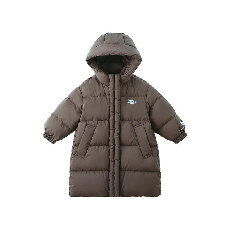 赤ちゃん服 アウター 落ち込む上衣 キッズ 中綿入り口・入口 あったか 秋冬 防寒 撥水 朦々たる ボンネット付き添い人 可愛らしい 心地好い 御坊っちゃん うしろ帯 赤ちゃん 小学生 90糎 100糎 110糎 120糎 130糎 140糎