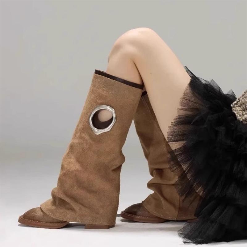 楽天市場】センドラ ウエスタンブーツ レディース ロングブーツ