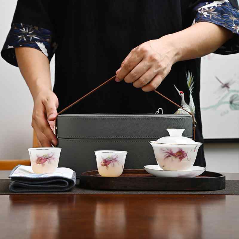 茶器 持っていく用茶器仕かける 陶瓷 功夫茶器 内燃機関白いこと 瀬戸もの 持っていく式 アウトドア 旅する 生まれ落ちる日 不死化日 寄り合い スポーツ・アウトドア-その他-アウトドア