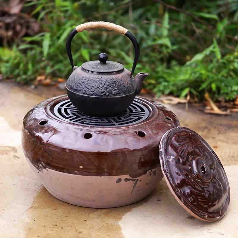 火鉢 No.2 2303A-07 大きな透かしの箱火鉢 | シシクの生活小物