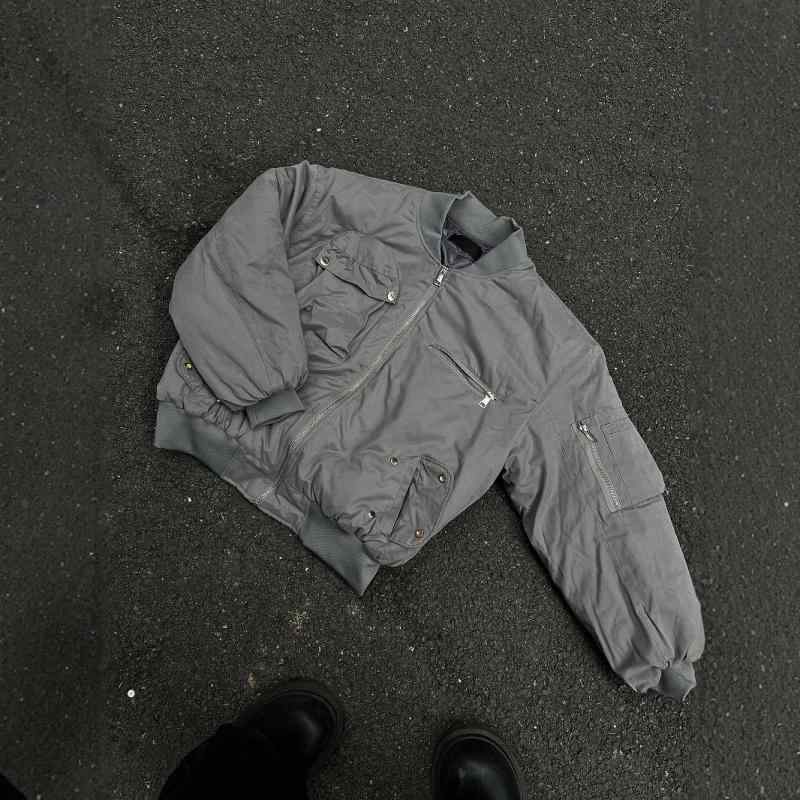 上衣 成人男性用 上衣 朦々たる ジップアップ ベイスボール服 春 スプリングコート 綿 薄墨色 黒 黒いこと 防寒 普段使い走り 心地よい