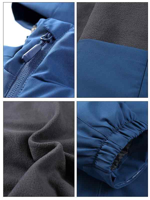 マウンテンパーカー 男女兼用 防風 防水 防寒 裏起毛 撥水 アウトドア 登山 秋冬 旅行 作業服 フリース ポリエステル ブラック系 ネイビー ホワイト レッド グリーン ブルー ピンク｜Tanzan