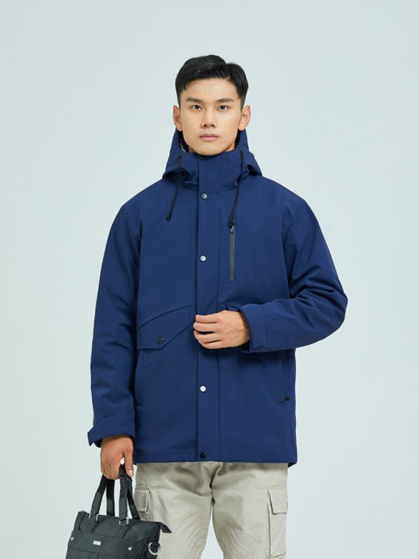 マウンテンパーカー メンズ レディース 防風 防水 保温 登山服 アウトドアウェア 上下セット ブラック 紺色 イエロー レッド