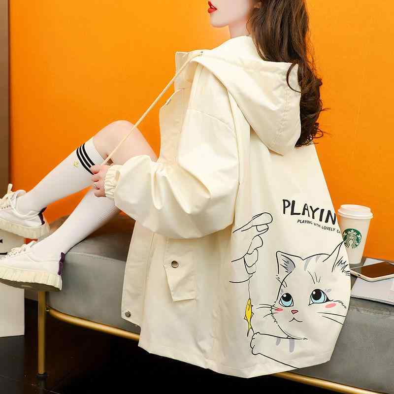 楽天市場】ブルゾン 宇宙 猫 ねこ フェイス ジャンパー アウター