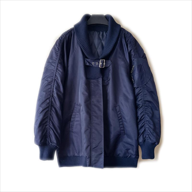 ジャケット レディース 女性用 長袖 コットン混紡 ・委・希料 ブルー 青色系 ベースボールジャケット ブルゾン ジャンパー 秋冬 カジュアルスタイル｜Tanzan 12,510円