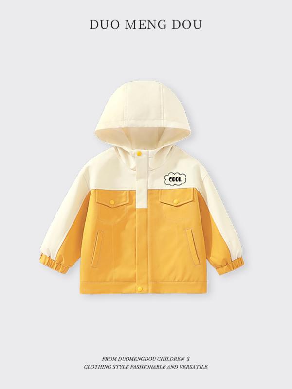 子供服 ジャケット 女の子 アウター 春秋 配色 フード付き ジップアップ トップス 普段着 通園 通学 80cm 90cm 100cm 110cm 120cm 130cm