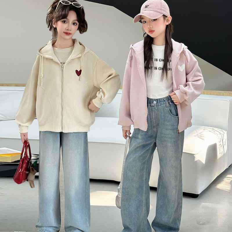 子供服 ジャケット 女の子 春秋 薄手 キッズ パーカー 長袖 アウター おしゃれ 普段着 通学着 かわいい 接触冷感 ピンク系 イエロー