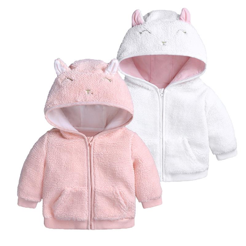 子供服 アウター キッズ 男女兼用 ベビー服 ボア ジャケット コート 裏起毛 防寒 秋冬 ピンク系 ホワイト ネイビー グリーン