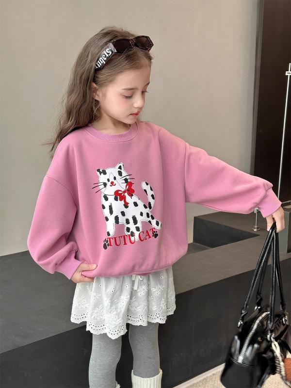 子供服 トレーナー 女の子 長袖 トップス 春秋 かわいい カジュアル ゆったり 普段着 中学生 小学生 草グリーン 杏色 ピンク系