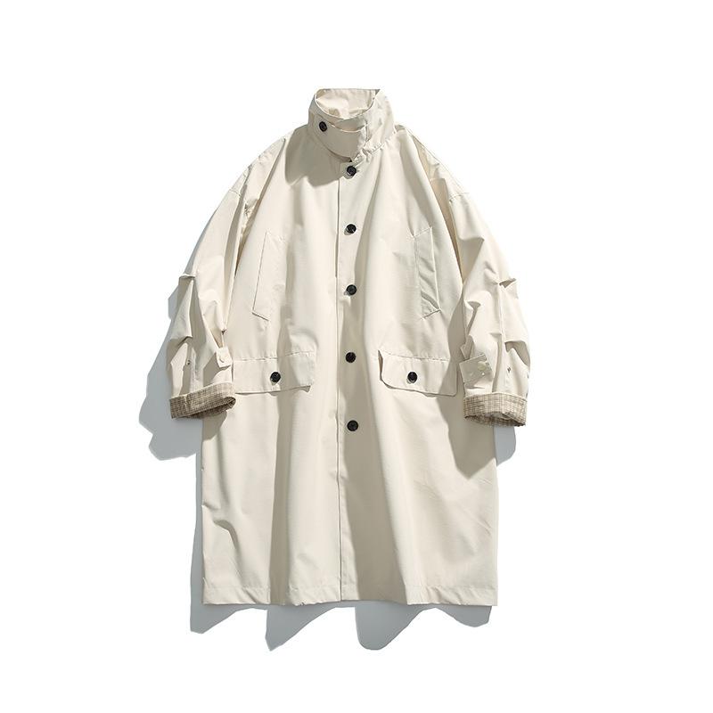 ジャケット 男性用 秋冬 アウトドア ミドル丈 Cityboy 立襟 撥水 防風 ゆったり コート M L XL 2XL｜Tanzan