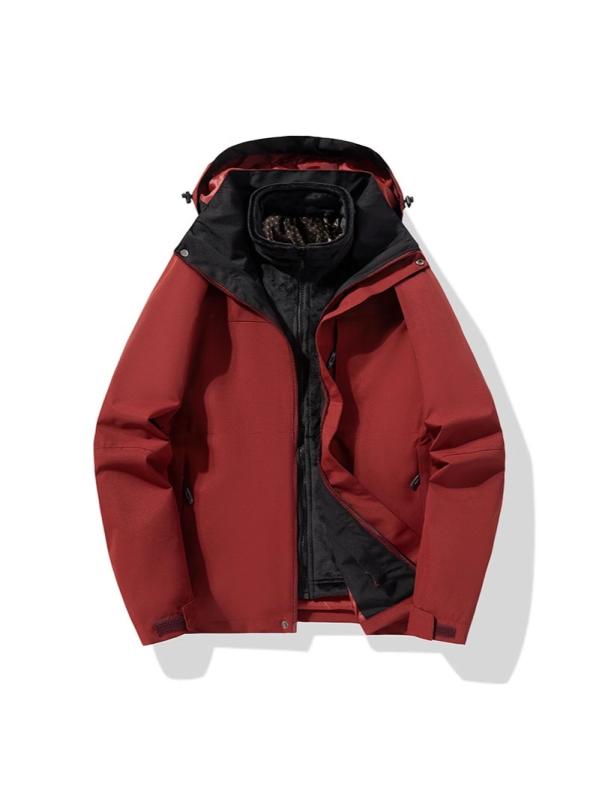 マウンテンパーカー メンズ レディース 防水 防風 アウター 取り外し可能 フード付き 登山ウェア トレッキング アウトドアウェア 男性用 女性用 ゆったり 普段使い 20代 30代 40代