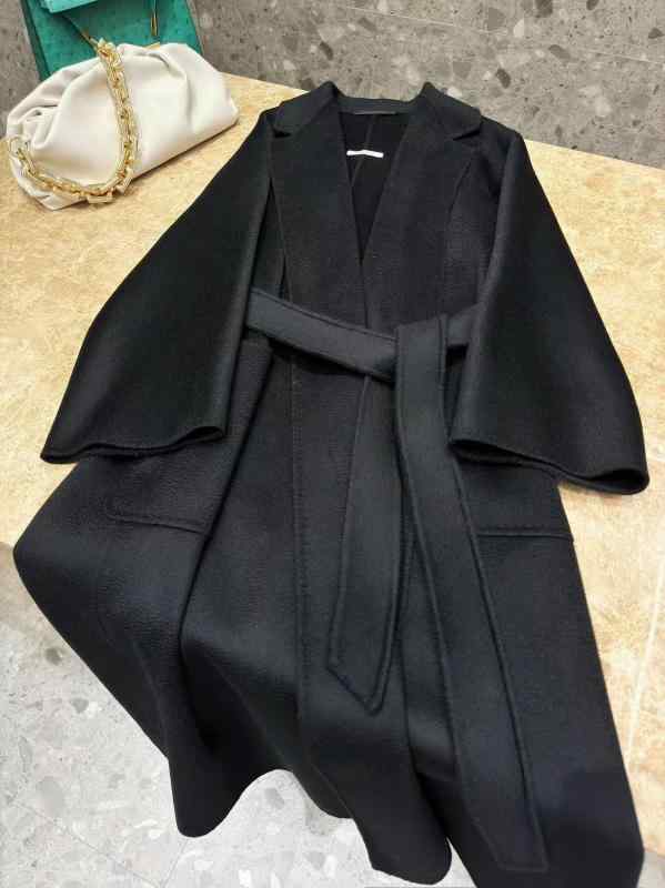 厚地の外套 レディース 野羊 カシミール 羊毛 テーラード ロング丈 A伝達ルート 秋冬 無地 落っこちる肩先 通い 好いたらしいめ アウター 駱駝 黒いこと オートミール