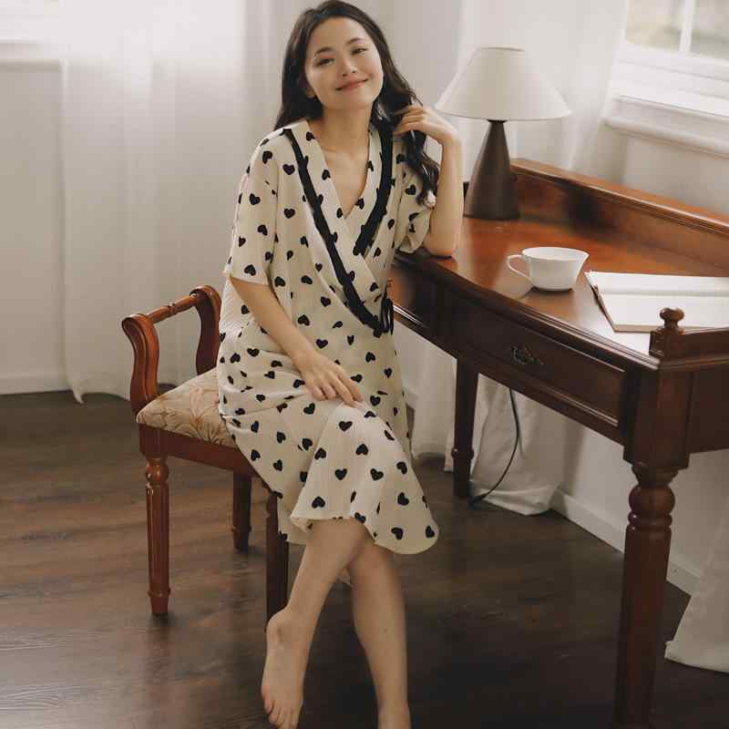 ワンピース レディース マタニティ 授乳服 半袖 膝丈 コットン 泡 皺 夏 産後 産褥 入院 準備 かわいい 締め付けない リラックス 部屋着 ルームウェア
