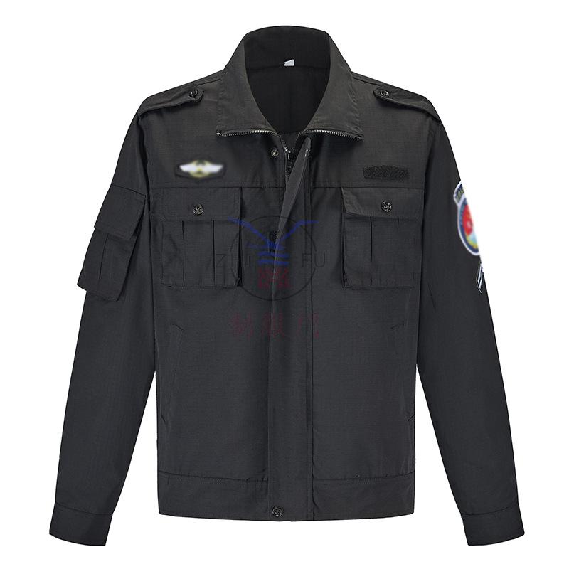 上衣 成人男性用 お上さん用 やり方服 長袖 綿 吸湿速乾 黒いこと 年月 S M L XL XXL XXXL XXXXL 5XL 6XL