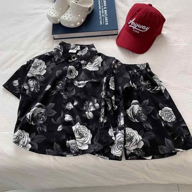 子供服 シャツ パンツ セット 半袖 花柄 リゾートスタイル 男の子 90cm 100cm 110cm 120cm 130cm 140cm 150cm 4,342円