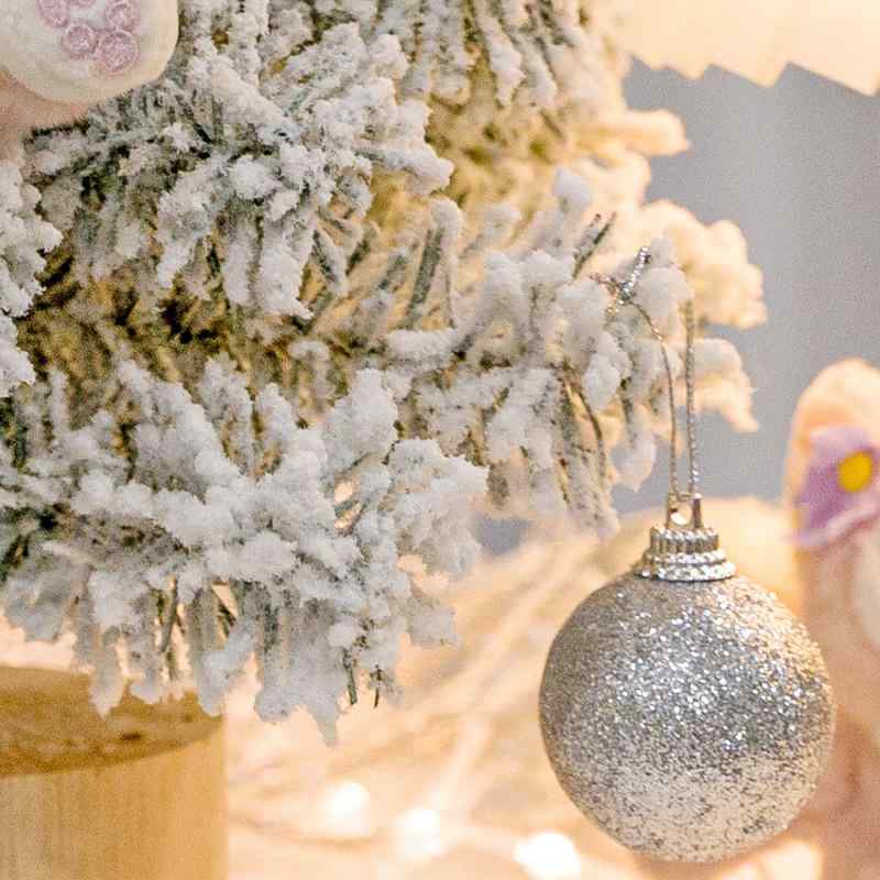 クリスマスツリー セット 60cm PE素材 木製 卓上 ミニ クリスマス デコレーション