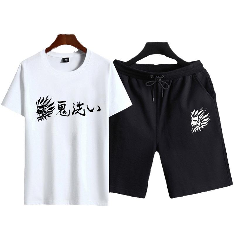 セットアップ メンズ 男性用 半袖Tシャツ ハーフパンツ コットン 大きいサイズ 運動 普段使い スポーティ 春夏