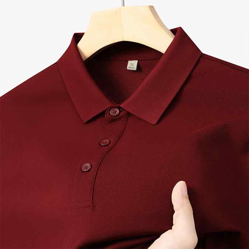 ポロシャツ 男性用 ビジネス 半袖 カスタム ワークウェア ロゴプリント 刺繍入り 団体服 精梳綿 通気性 耐摩耗性 吸湿排汗 ブラック 宇航蘭 アンコラレッド ダークグレー 藏蘭 香草ホワイト ホワイト 花灰