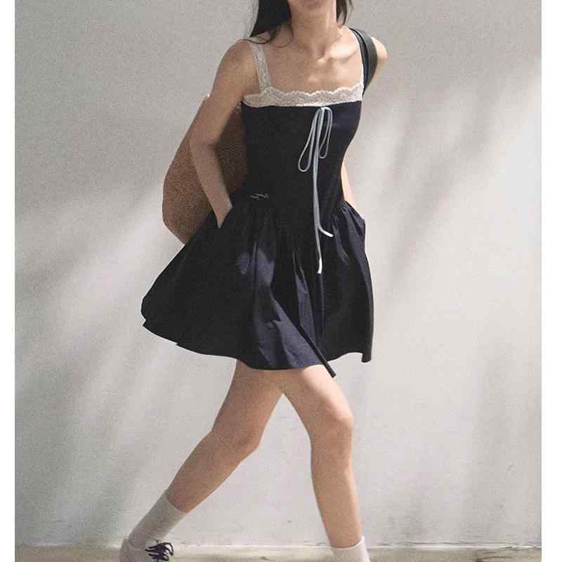 ワンピース レディース 春夏 ノースリーブ Aライン 高見え ロング丈 接触冷感 再生繊維 ゆったり きれいめ おしゃれ 無地 韓国風 カジュアル お呼ばれ パーティー