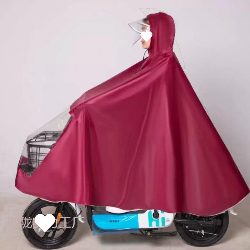 雨具 レインコート 男性用 女性用 厚手 オックスフォード生地 自転車 バイク用 ポンチョ 暴雨対策