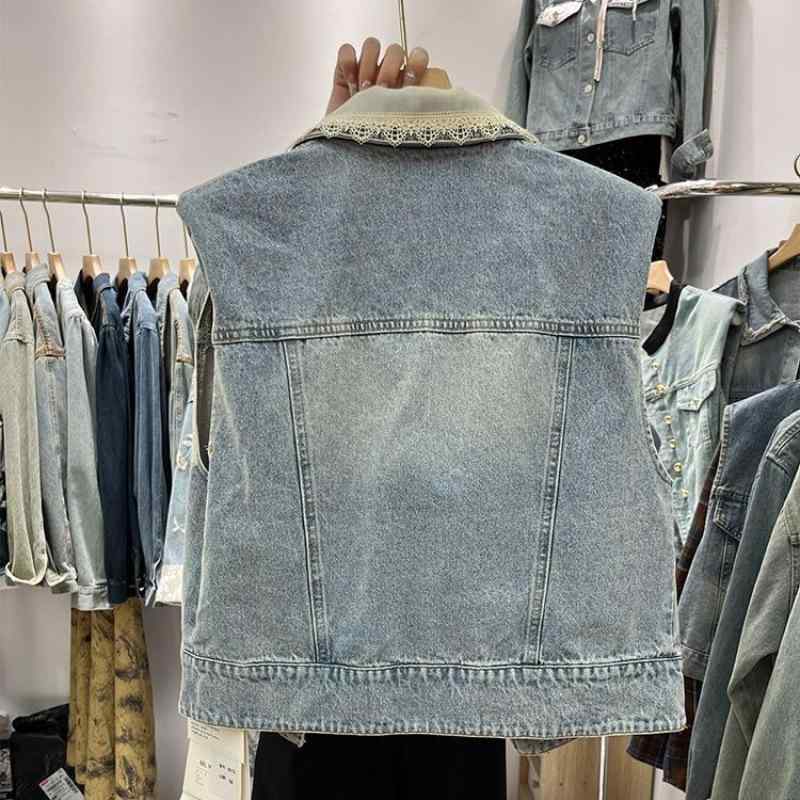 ?甲 レディース ジーンズ スピード競技 うつり変わり 春夏 Gジャン 限りない ベスト 普段使い走り 通い用 当たること冷感 95%以上
