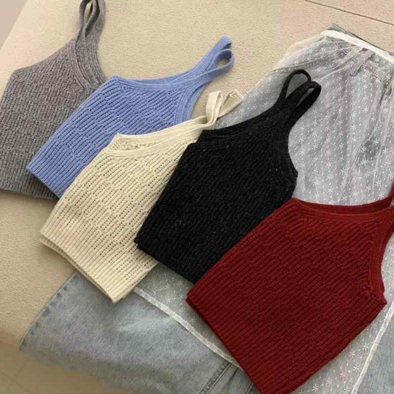 ニットベスト レディース Vネック ショート丈 重ね着 layering 配色 切り替え 普段使い 通勤 通学 ポリエステル