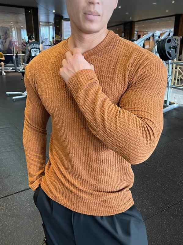 ニット メンズ ニットセーター 秋冬 長袖 トップス 厚手 スリム 蛇柄 スネーク柄 男性用 紳士 青年 スポーツ トレーナー ラウンドネック ポリエステル ホワイト ブラック カーキ ブルー グレー レッド