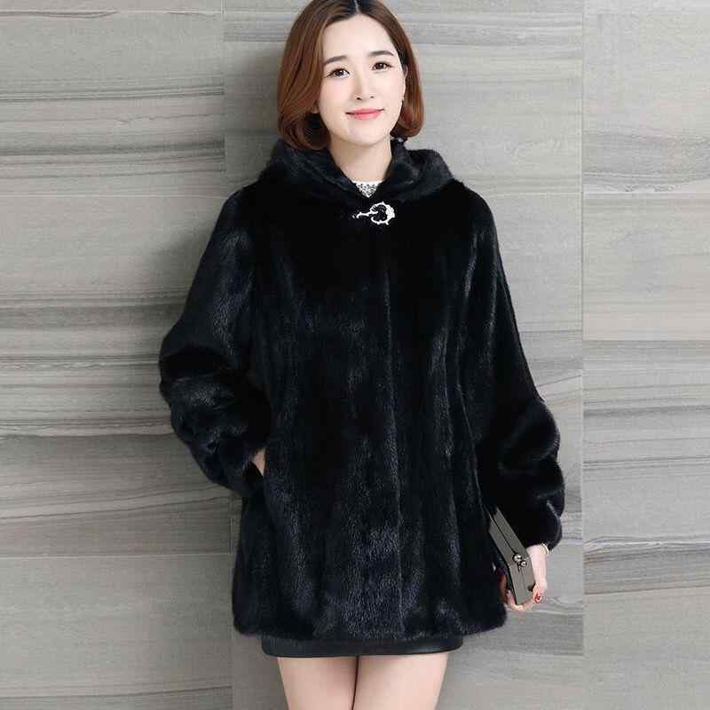 コート レディース 婦人服 フェイクファー ミンク カンガルーポケット フード付き 秋冬 厚手 あったか 防寒 ゆったり 大きいサイズ 黒 ブラック 白 ホワイト きれいめ エレガント