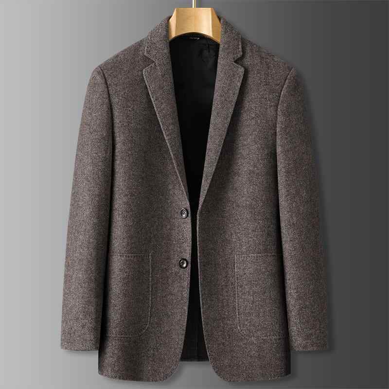 コート メンズ 大きいサイズ ウール テーラード 秋冬 ビジネス カジュアル ゆったり 厚手 無地 紳士服 男性用 アウター 17,863円
