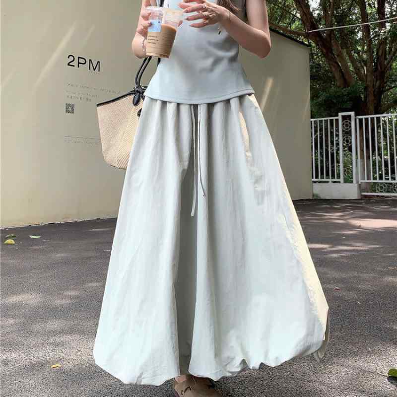 ワンピース レディース 花柄 グリーン 体系カバー ロング丈 スカート セットアップ 夏服