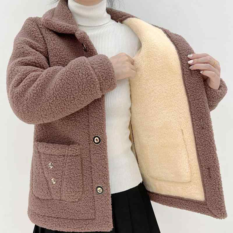 コート レディース ママ服 裏起毛 ボア ミドル丈 フェイクファー あったか アウター ゆったり 体型カバー 40代 50代 60代 秋冬 高見え きれいめ 通勤｜Tanzan