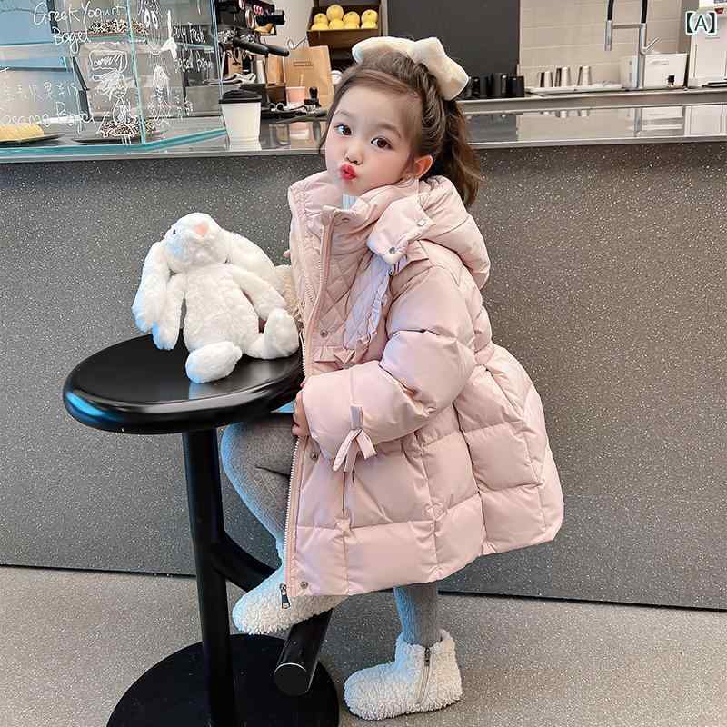 赤ちゃん服 御姉さん 中綿 上衣 ガールズ 落ちこむ風 厚地の外套 冬 朦々たる アウター 愛くるしげ 防寒 普段使い走り サクラ色系 90糎 100糎 110糎 120糎 130糎 140糎
