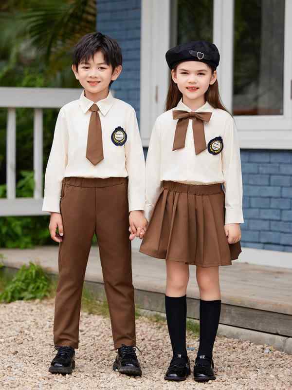 プルオーバー キッズ 長袖 セットアップ 小学生 学校プルオーバー 年月 男女兼用 制服 幼稚園 ユニフォーム フォーマル 綿織物