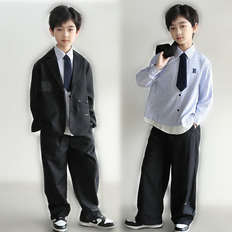 キッズ 男の子用 スーツ セットアップ フォーマル コーデュロイ 上下セット 長袖 ジャケット パンツ 2点セット 入園式 卒園式 結婚式 発表会