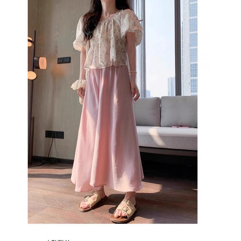 マタニティ レディース パンツ 春夏 9分丈 ズボン ゆったり ワイド コットン 大きいサイズ 妊娠 産後 部屋着 普段使い ブラック ホワイト ピンク系