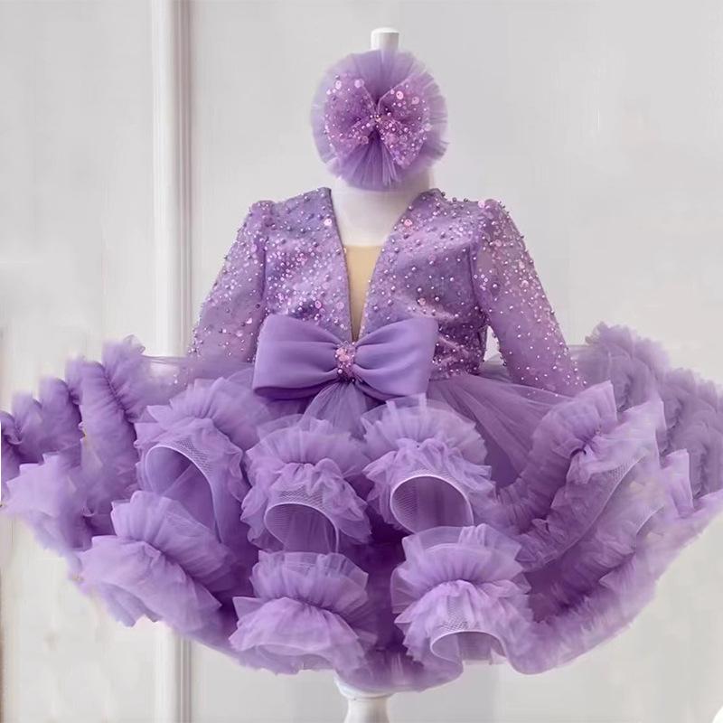 衣裳 小わっぱ 御嬢さん お姫様 寄り合い 御召しもの チュール スコート 花柄 御芽出度 告げ知らせる会 かき鳴らす会 フォーマル チュールスカート 半袖 ノースリーブ A伝達ルート 紫 白 サクラ色 赤 緑 青 黒 ベージュ 80糎 90糎 100糎 110糎
