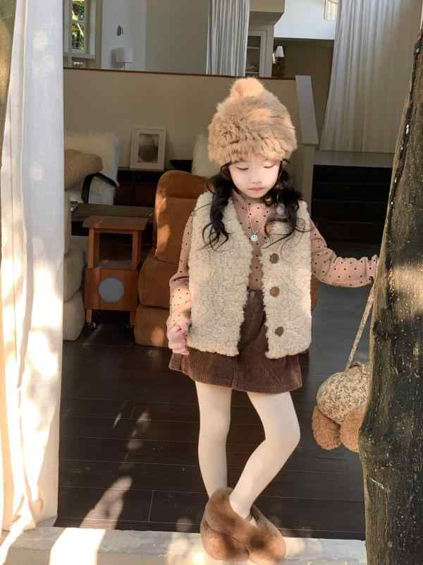 スカート キッズ 女の子 コーデュロイ Aラインスカート ブリティッシュスタイル 子供服 ボトムス レトロ かわいい 90cm 100cm 110cm 120cm 130cm 140cm