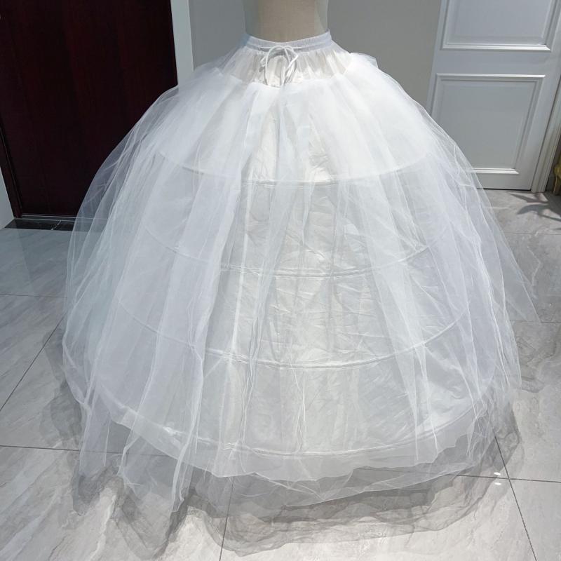 ウェディングドレス スカート 三段ワイヤー パニエ ブライダル ロング ボリュームアップ 大人用 ホワイト チュール 結婚式 舞台衣装 パーティー イベント