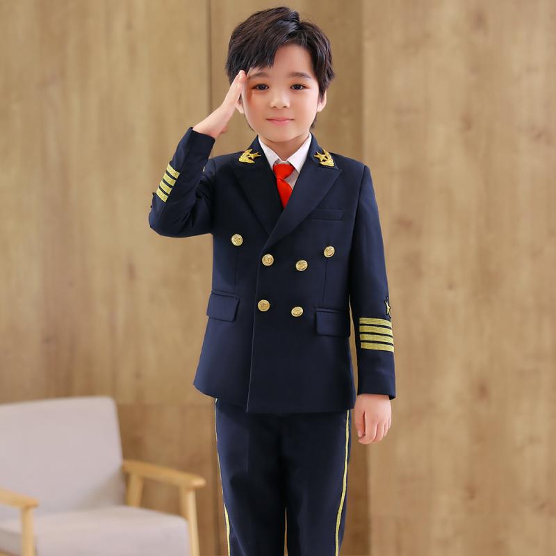 ちびっ子用背広 お坊っちゃん フォーマル 飛行士 旗がしら ユニフォーム 長袖 長ズボン 上下書き割り 告げ知らせる会 華燭の典 一こま 上演服 コーラス 快い音会