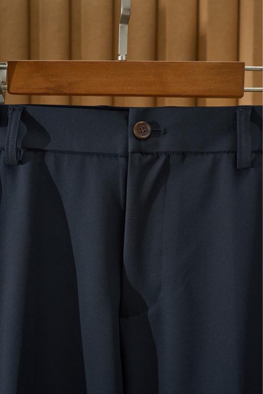 メンズ ビジネス カジュアルパンツ ストレッチ ストレート 厚手 ズボン 男性用 無地 黒 M L XL XXL XXXL｜Tanzan 20,994円