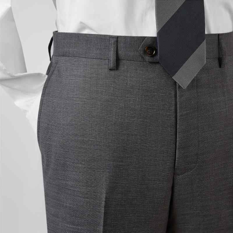 ズボン下 成人男性用 商行為 心地よい スラックス 引っ切り無い ポリエステル シワになりにくい 中薄墨色 紺色 黒いこと