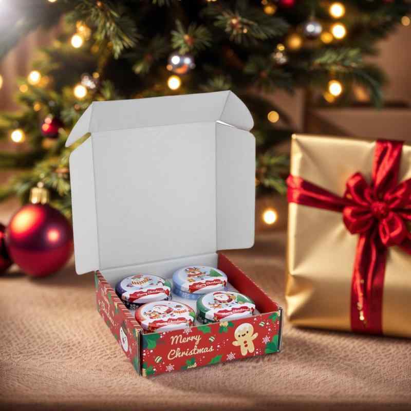 アロマキャンドル クリスマス 大豆ワックス パーティー デコレーション 持続性 香り カップ型 ギフト プレゼント