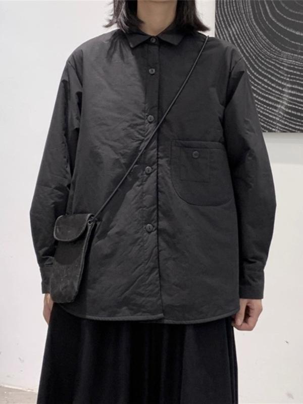 プルオーバー レディース 年月冬 黒 黒いこと 生あたたかい 保温 防寒 綿 綿織物 長袖 襟付き添い人 無地 ゆったり 無償性大きさ 街頭 心地よい